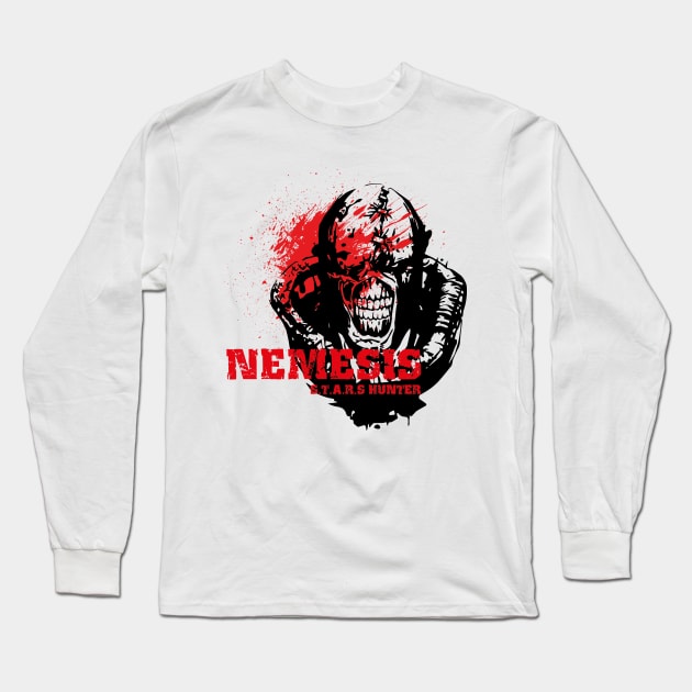 RESIDENT EVIL : NEMESIS Long Sleeve T-Shirt by OM Des